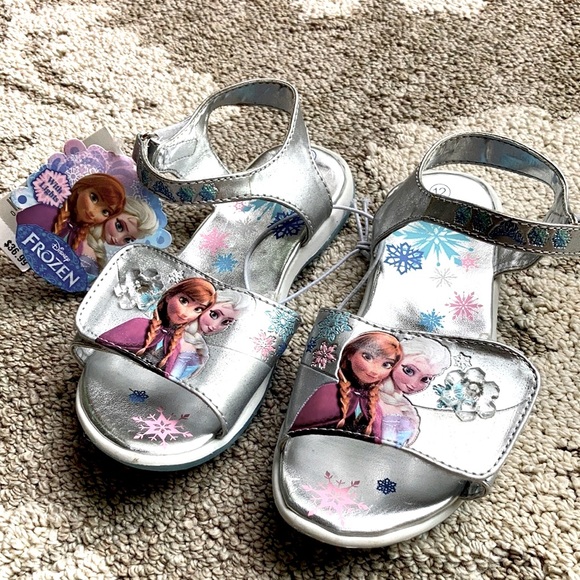 disney frozen light up sandals